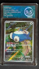 Pokémon Snorlax – Scarlet & Violet - 151 – 181/165 JPN Arkezon 9.5(No PSA)