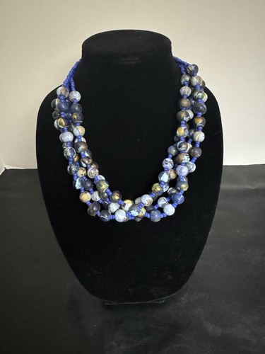 Collana multistrato perle - multistrato, di
