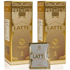 2 Scatole Organo Gold Cafe Latte 100% Certificato Caffè Gourmet Biologico