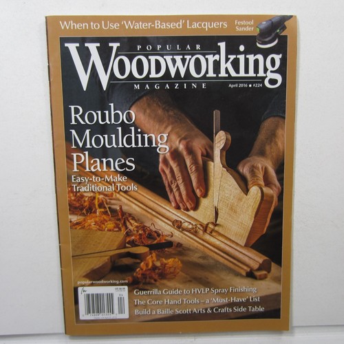 Popular woodworking april - woodworking, 2016