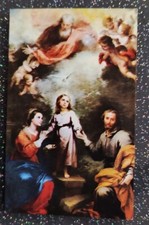 SANTINO SACRA FAMIGLIA DEL MURILLO DISMETTO COLLEZIONE EDIZIONE ARTE