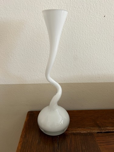 Vaso bianco marca normann - vaso,