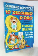 CORRIERE DEI PICCOLI - N. 11 - 17 MARZO 1968 - 10° ZECCHINO D'ORO - RIVISTA