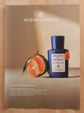 Pubblicità Italian Clipping 2024 Profumo ACQUA DI PARMA Mandarino Millesimato