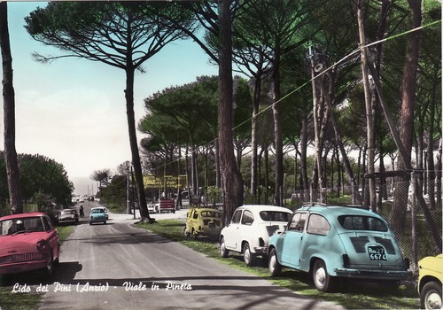 Lido dei pini - anzio:, viale