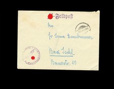 Oranienburg SS Feldpost con