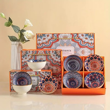 6 Ceramica Ciotole Set Cereale