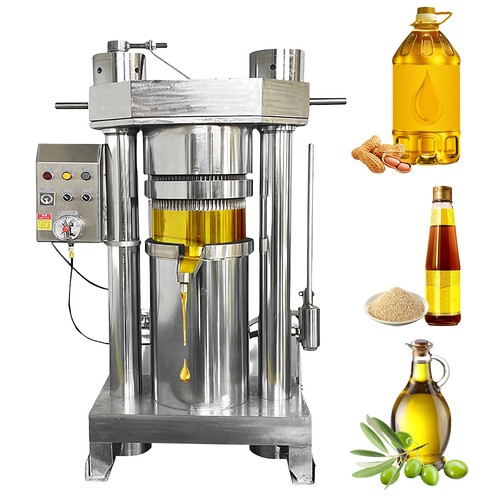 Pressa idraulica per olio