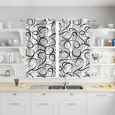 Set Di 2 Tende Da Cucina Con