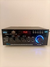 Mini Hi-Fi Stereo Audio Amplifier USB MP3 model AK45 with remote control