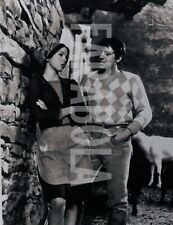 Foto Vintage Adriano Celentano e Ottavia Piccolo, film Serafino 1968