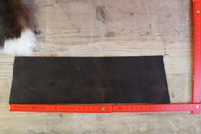 2 x taglio, pezzo di pelle