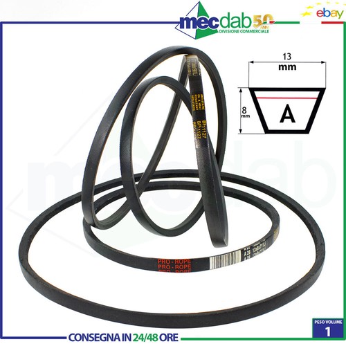 Cinghia trapezoidale liscia - trapezoidale,