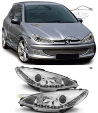 FARI ANTERIORI FANALI CROMO