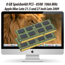 Kit di memoria 8 GB 2x4 GB per Apple iMac A1311 & A1312 fine 2009 PC3 8500 1066 MHz
