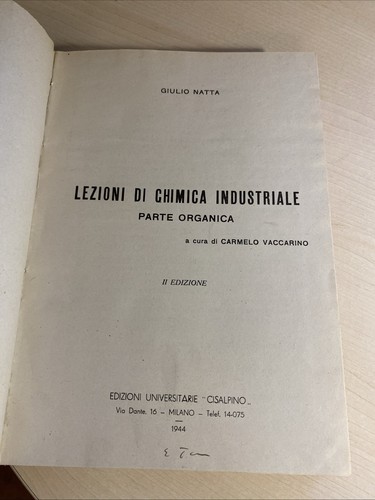 Lezioni chimica industriale - di,