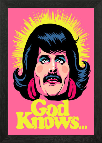 Quadro freddie mercury - mercury, art