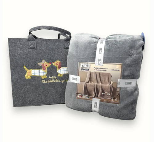 Borsa con plaid irge - con,