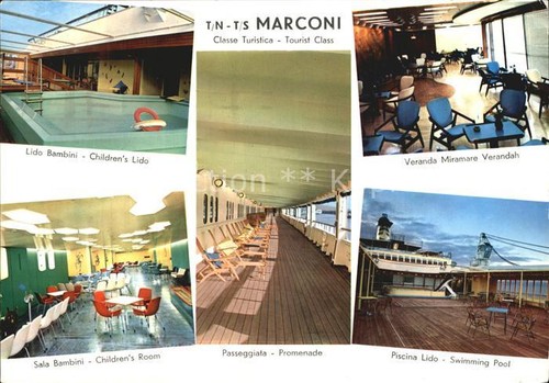 Trieste marconi nave - nave, da