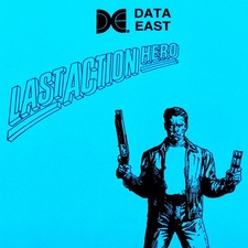 Data East Last Action Hero flipper gioco manuale schemi NOS