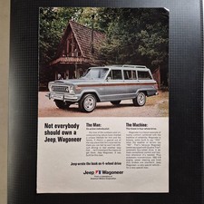 1975 Jeep Wagoneer - Original AD Advertising Pubblicità Vintage