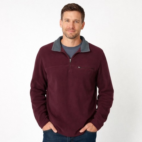 Maglione pile bean uomo - l.l.,