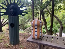 Vaso moderno metà secolo in