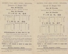 C627) BOLOGNA 1909, SOCIETA'