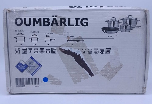 Ikea oumbärlig set pentole - ikea,