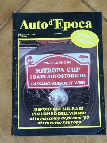 Rivista auto epoca 7 - rivista,