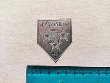 ADESIVO L'OPERA DISCOTECA ARSEGO PADOVA ANNI 80 80s OLD STICKER AUTOCOLLANT