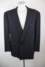 TRUSSARDI GIACCA BLAZER LANA UOMO TG 54 MAN JACKET CASUAL VINTAGE DOPPIOPETTO