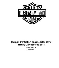 MANUALE OFFICINA REVISIONE RIPARAZIONE PDF HARLEY-DAVIDSON 2011 DYNA