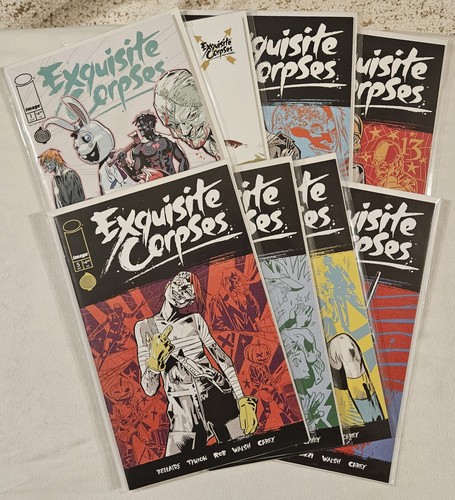 Exquisite corpses set 7 - exquisite, #1-7