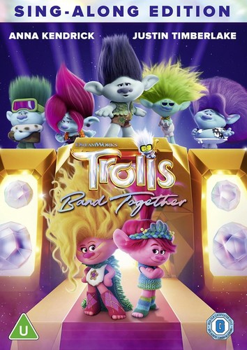 Trolls band together dvd - trolls,