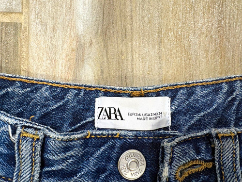 Jeans donna zara denim - jeans, blu