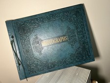 Album fotografico vintage anni