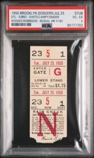 1950 STAN MUSIAL HR#160 HITS