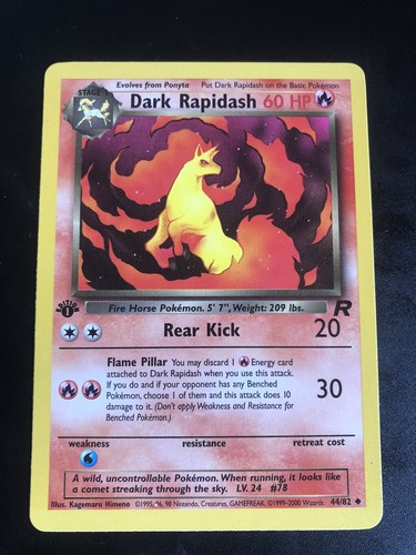Dark rapidash unco pokemon - unco,