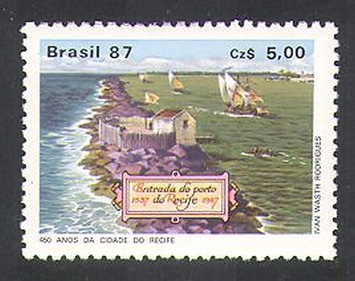 Brasile 1987 recife - brasile, a