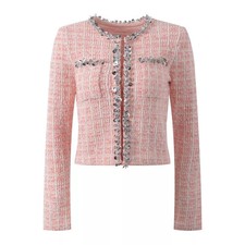 Giacca Corta Elegante Con