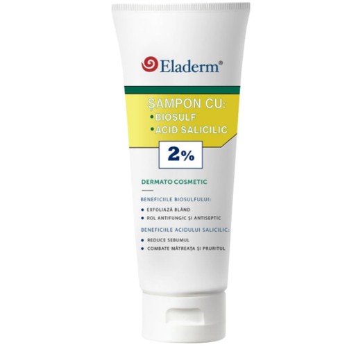 Eladerm shampoo biozolfo 200ml - eladerm,