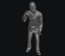 Modellino in resina scala 1/35 WWI Arrabbiato tedesco 1 figurina kit