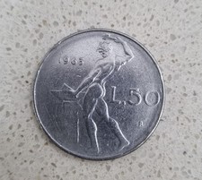 Moneta 50 Lire Repubblica