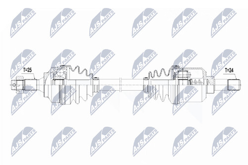 Albero motore nty npw 025 - albero,
