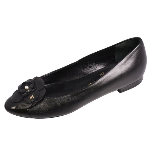 Scarpe decolte piatte chanel - scarpe,
