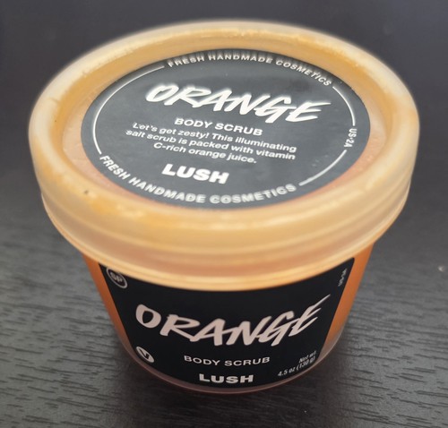 Lush orange body scrub oz - orange,