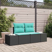 Garden Sofa with Cushion 184 x