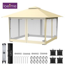 Gazebo 3,9 x 3,9 m tenda da