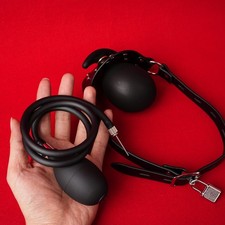 Bavaglio bocca gonfiabile BDSM